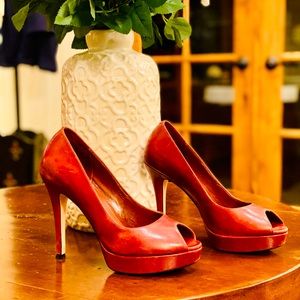 COLE HAAN MARIELA PEEP TOE PLATFORM W/ NIKE AIR